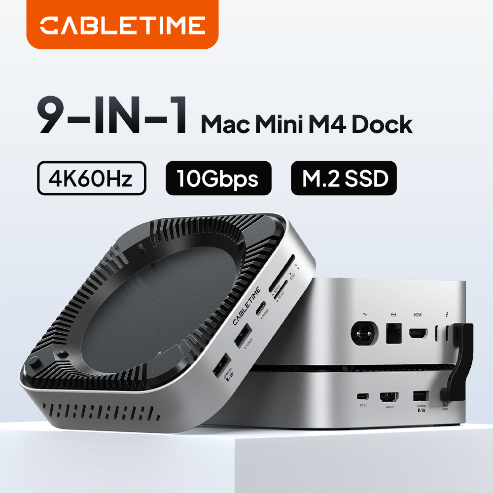 Home Assistant Sd - CABLETIME 9 IN 1 Mac Mini