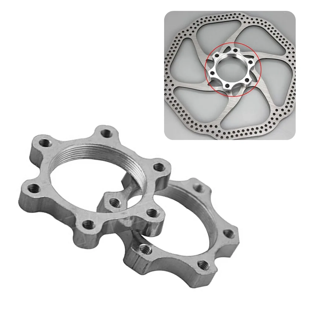 Matter Hub Thread - 自転車ディスクブレーキ中央ロックハブ,6つのボルトと6つのボルトを備えたフリーホイールねじ式変換シート,44mm, 48mm, 1個