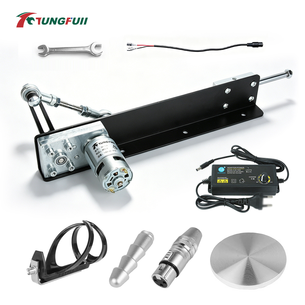 Home Automation Diy Kit - Tungfull 3-15CM調整可能な往復式リニアアクチュエータDCプッシュプル伸縮モーターキットDIYホビーオートメーションプロジェクト用