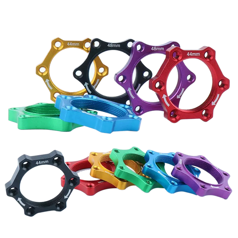 Matter Hub Thread - ブレーキローター用スペアパーツ,44mm 48mm,取り外し可能なホイール付き,6本のフランジ付きアダプター,スポーティなホイール用,2個