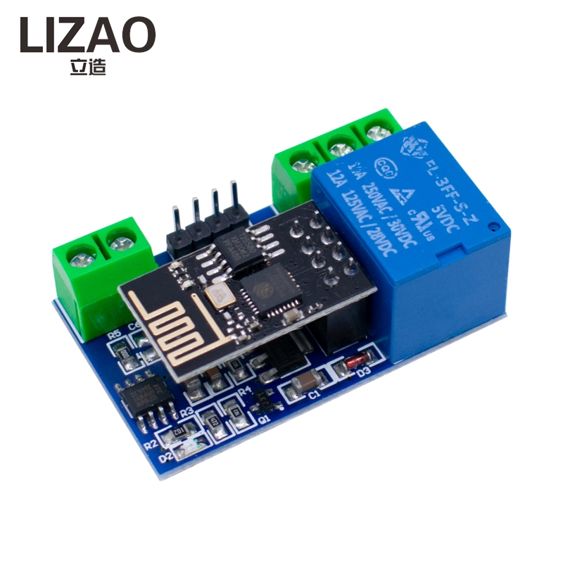 Iot Diy Home Automation - LIZAO ESP8266 5V WiFi IoT リレーモジュール