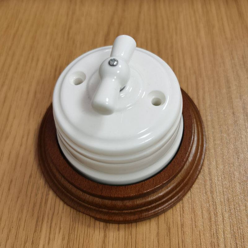 Home Automation Industry - ホームセンター高品質EUセラミックスイッチ壁ランプスイッチスマートライトノブスイッチ10A 110-220V