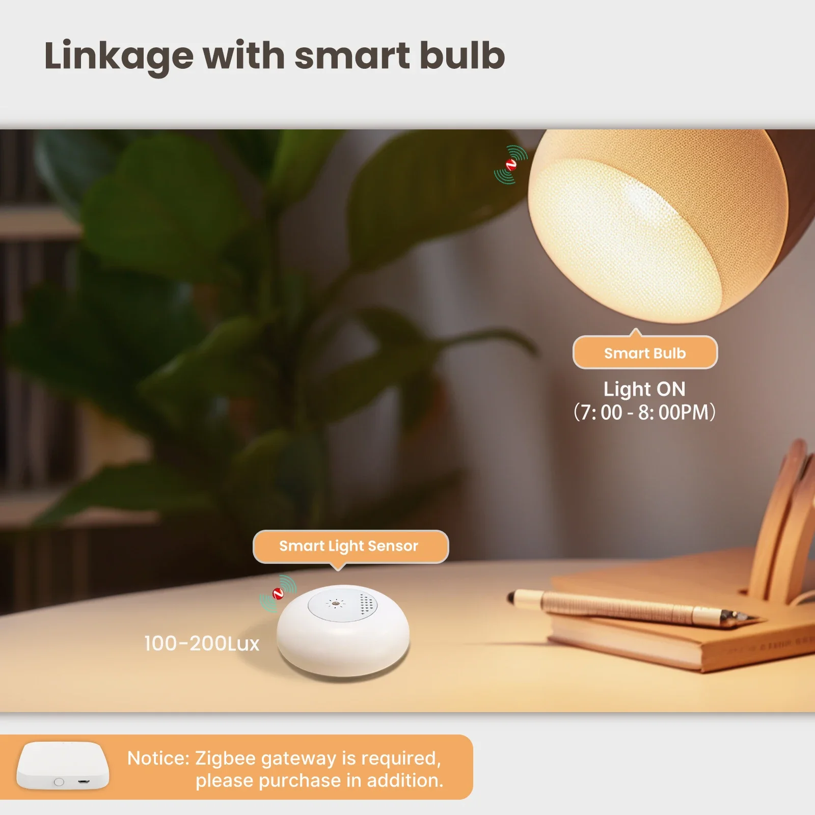 Moes-tuya zigbeeスマート光センサー、照度、明 - Home Automation Ideas のレビューと価格