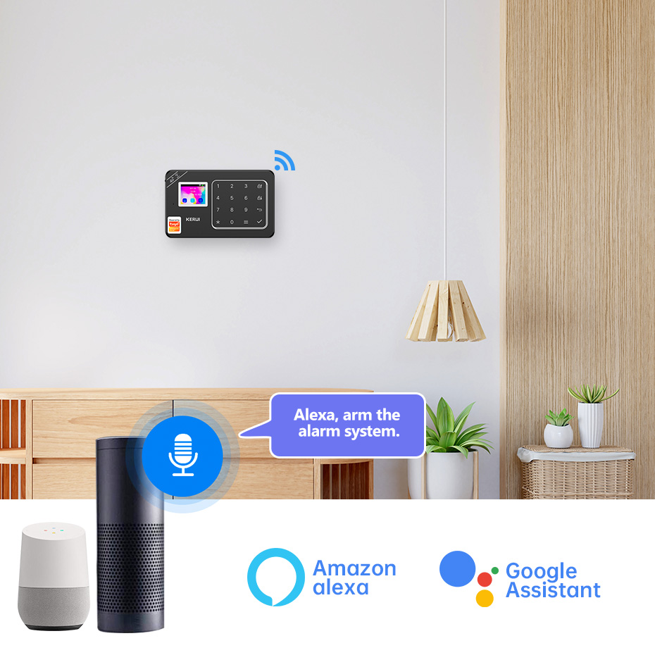 KERUI DIYホームアラームセット 4G / WiFiア - Home Automation System Diy のレビューと価格