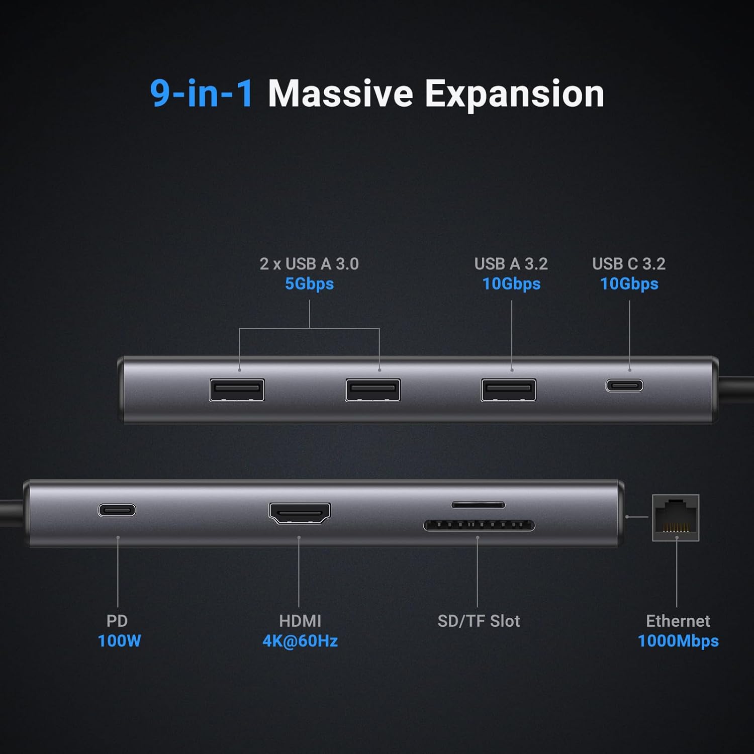 UGREEN Revodok Pro 109 USB C ハ - Home Assistant Sd のレビューと価格