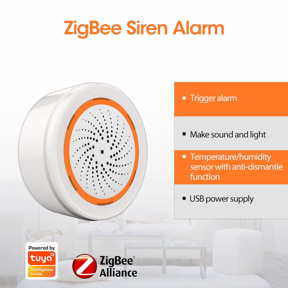 NEO-Tuya Zigbee サイレンゲートウェイ内蔵サイ - Home Automation Ideas のレビューと価格