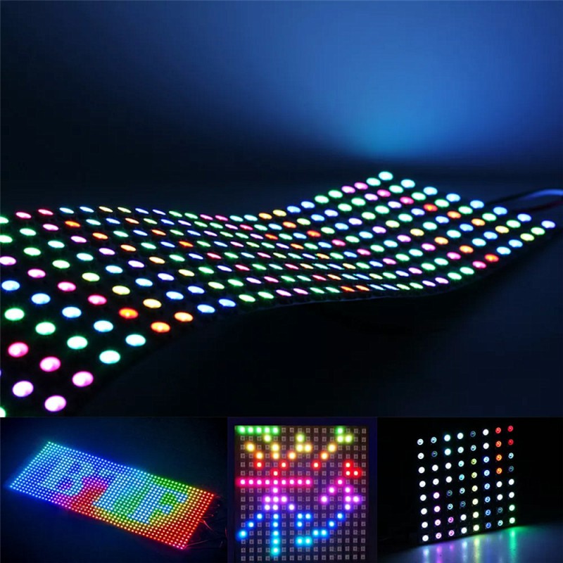 DC12V WS2815 DC5V WS2812B RGB  - Rgb Led Matrix 8X8 のレビューと価格