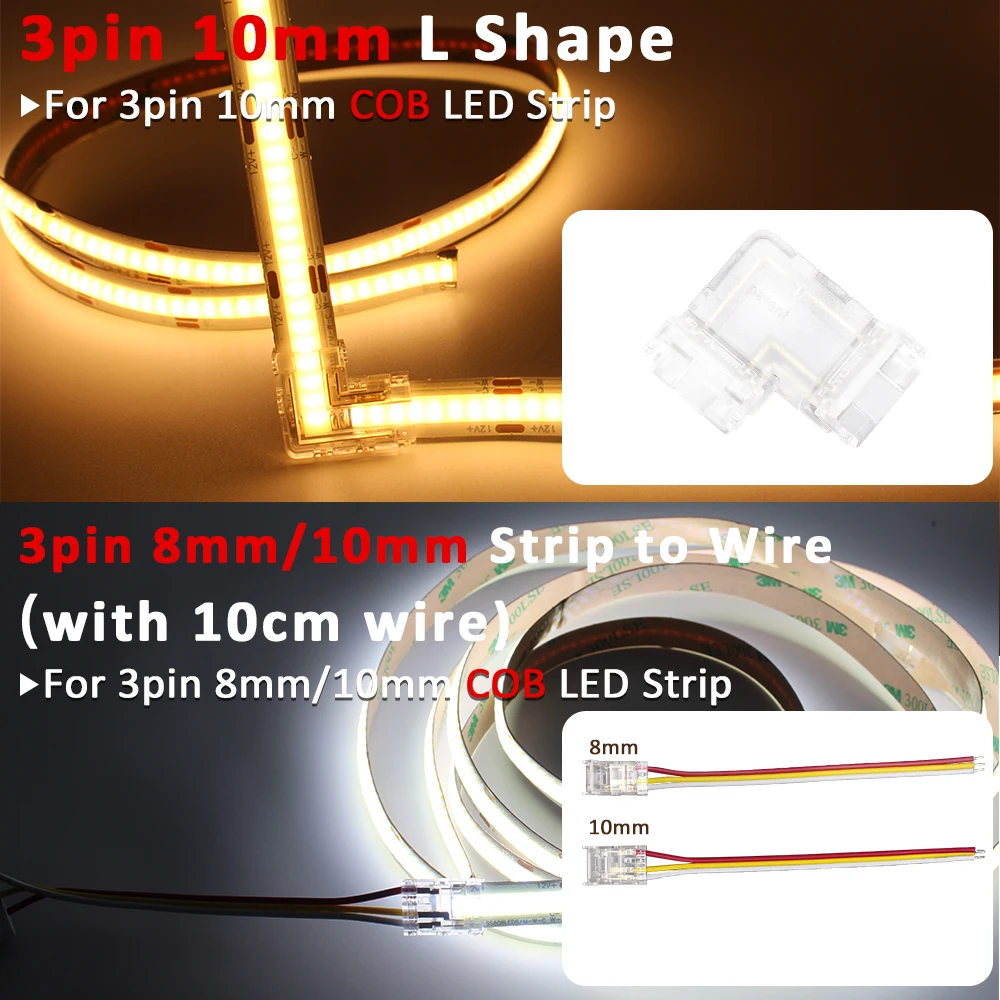 5 個 LED ストリップコネクタ COB SMD 2Pin - Rgb Led Matrix 8X8 のレビューと価格