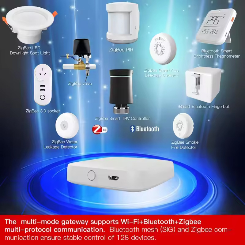 MOES Tuya ZigBee3.0 スマート ハブ、ワイ - Matter Hub Thread のレビューと価格