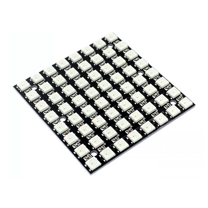 WS2812 LED 5050 RGB 8x8 64ビットL - Rgb Led Matrix 8X8 のレビューと価格