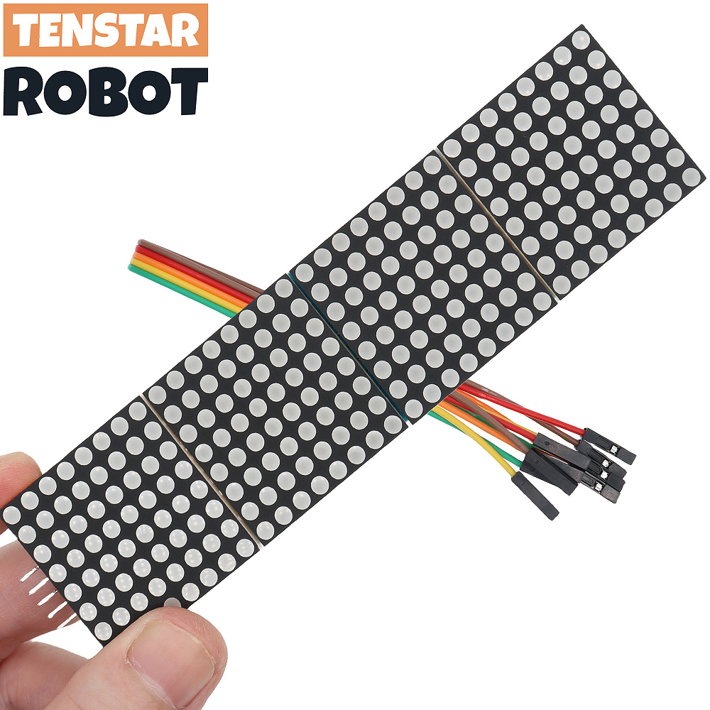 MAX7219 ドットマトリックスモジュールマイクロコントロ - Rgb Led Matrix 8X8 のレビューと価格
