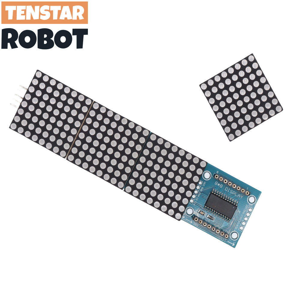 MAX7219 ドットマトリックスモジュールマイクロコントロ - Rgb Led Matrix 8X8 のレビューと価格