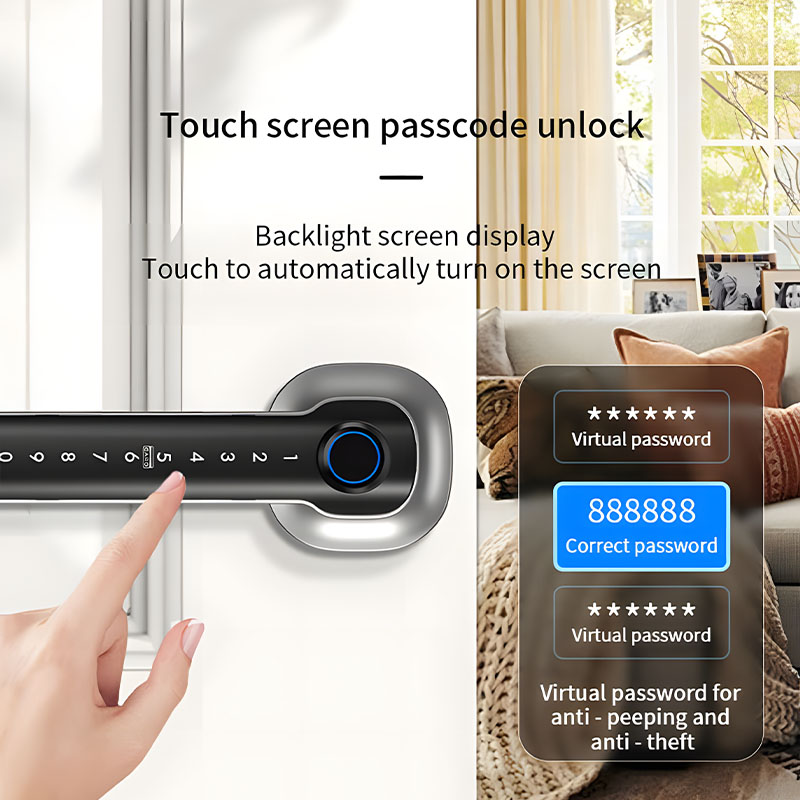 ホームセキュリティデバイス スマート指紋認証ドアロック デジ - Home Automation Industry のレビューと価格