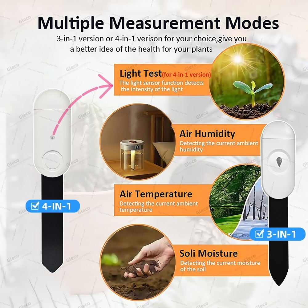 Zigbee 土壌水分センサーメーター温度湿度肥沃度光テスタ - Home Automation Ideas のレビューと価格