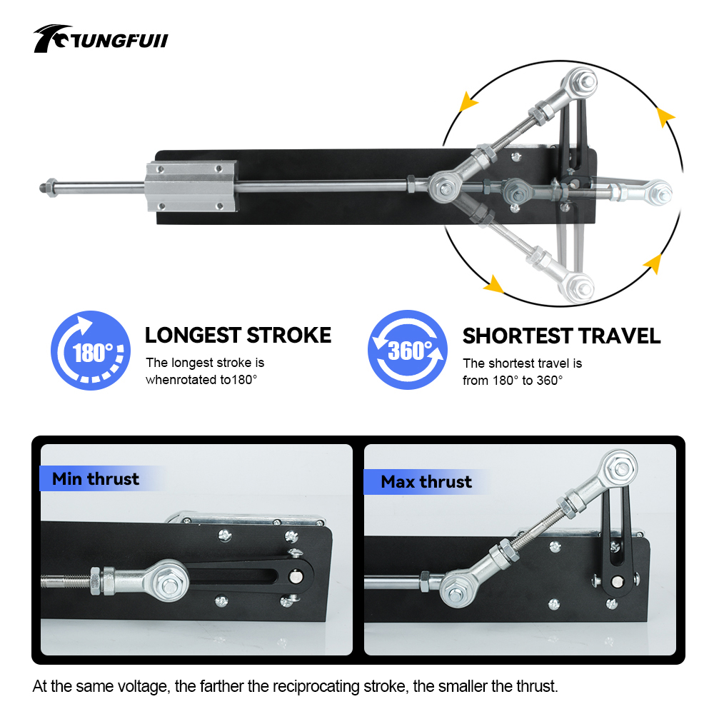 Tungfull 3-15CM調整可能な往復式リニアアクチュ - Home Automation Diy Kit のレビューと価格