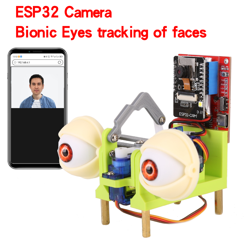 WatchEye ESP32 カメラ バイオニック アイ 顔 - Diy Automation のレビューと価格