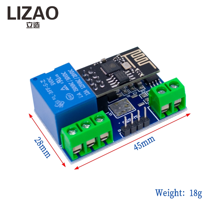LIZAO ESP8266 5V WiFi IoT リレーモ - Iot Diy Home Automation のレビューと価格