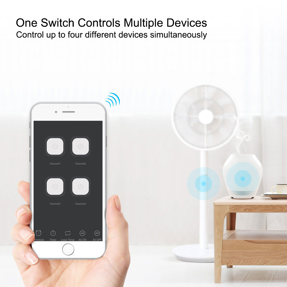 スマートスイッチ 4CH リレーモジュール ホームオートメー - Home Automation Ideas のレビューと価格