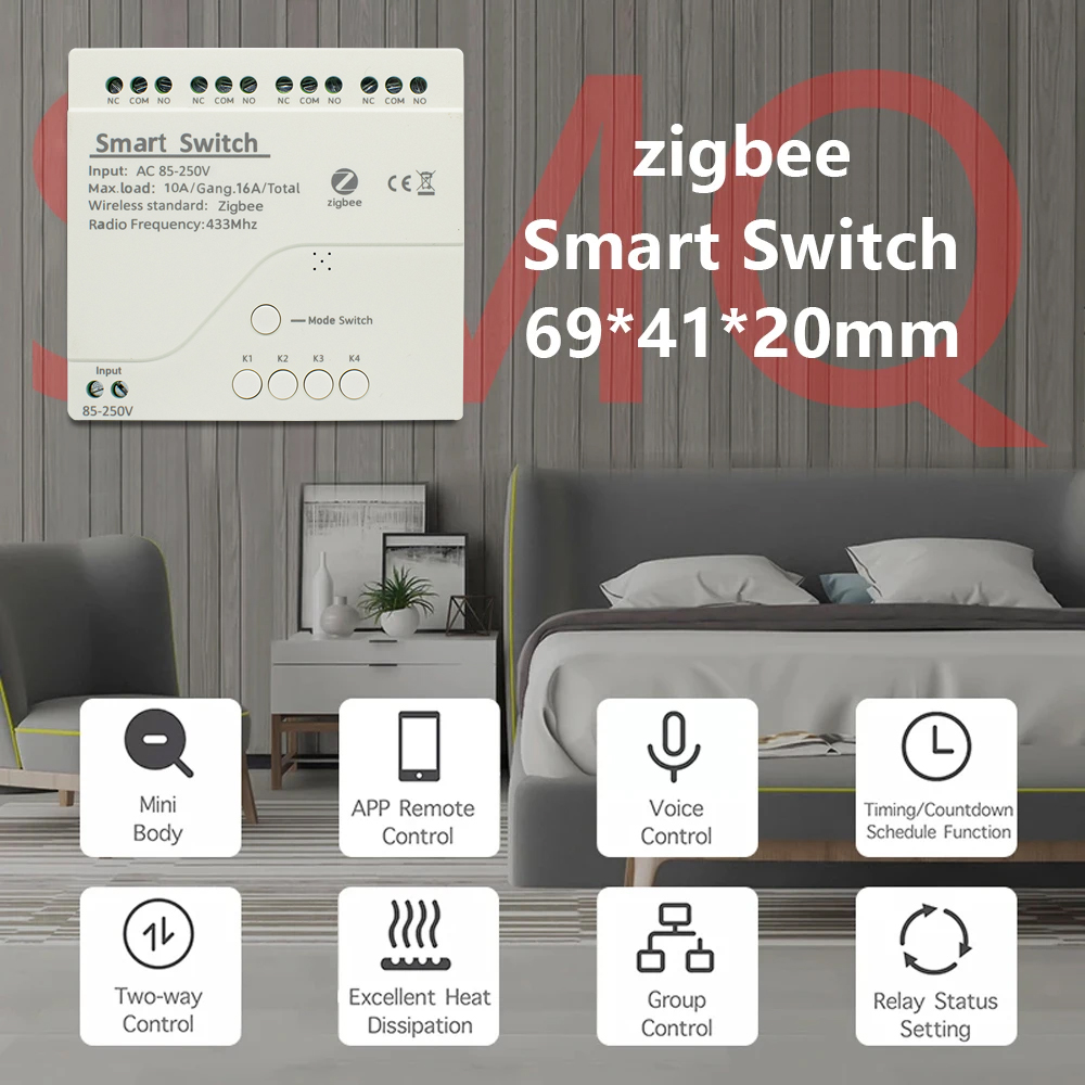 ZigbeeスマートスイッチWifiリレーモジュールホームオ - Home Automation Ideas のレビューと価格