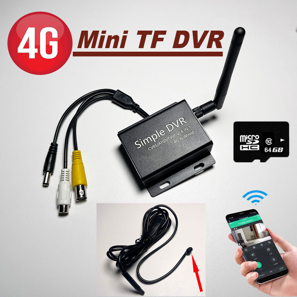 新型CCTV超小型DIY HDカメラ 4G LTE SIMカ - Home Automation Diy Kit のレビューと価格